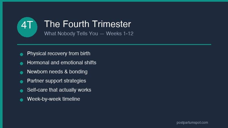 Fourth Trimester: What Nobody Tells You