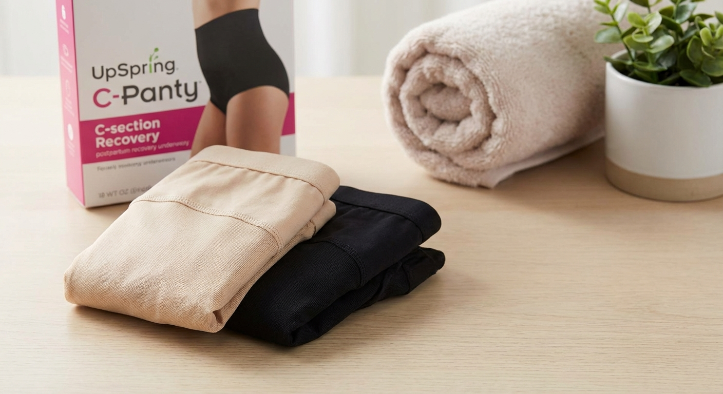 UpSpring C-Panty postpartum recovery underwear designed specifically for C-section mothers