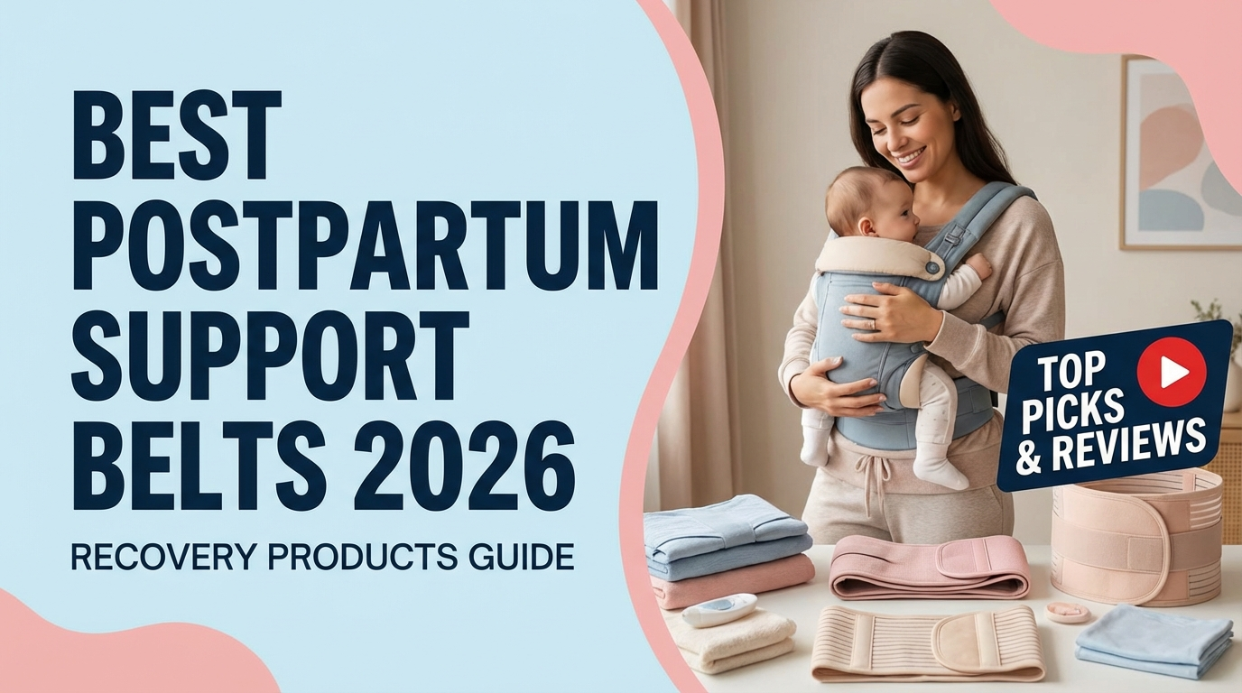 Overview of the best postpartum support belts and binders for 2026 recovery