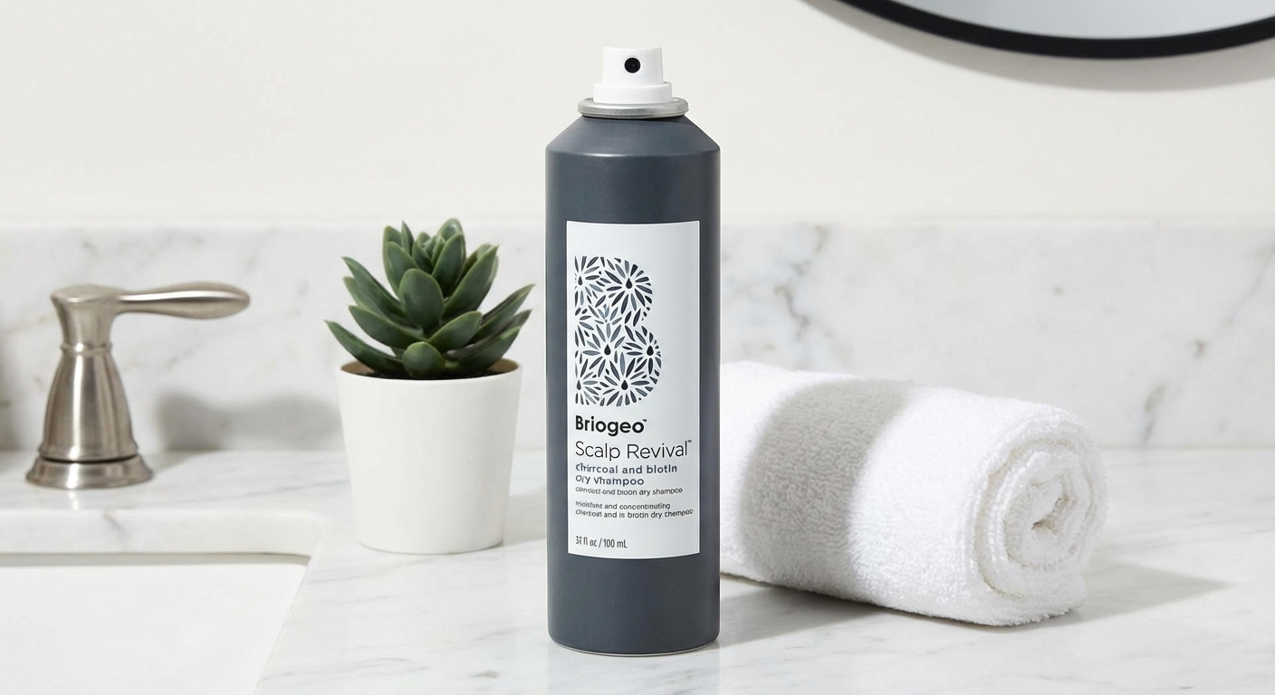 Briogeo Scalp Revival Charcoal and Biotin Dry Shampoo